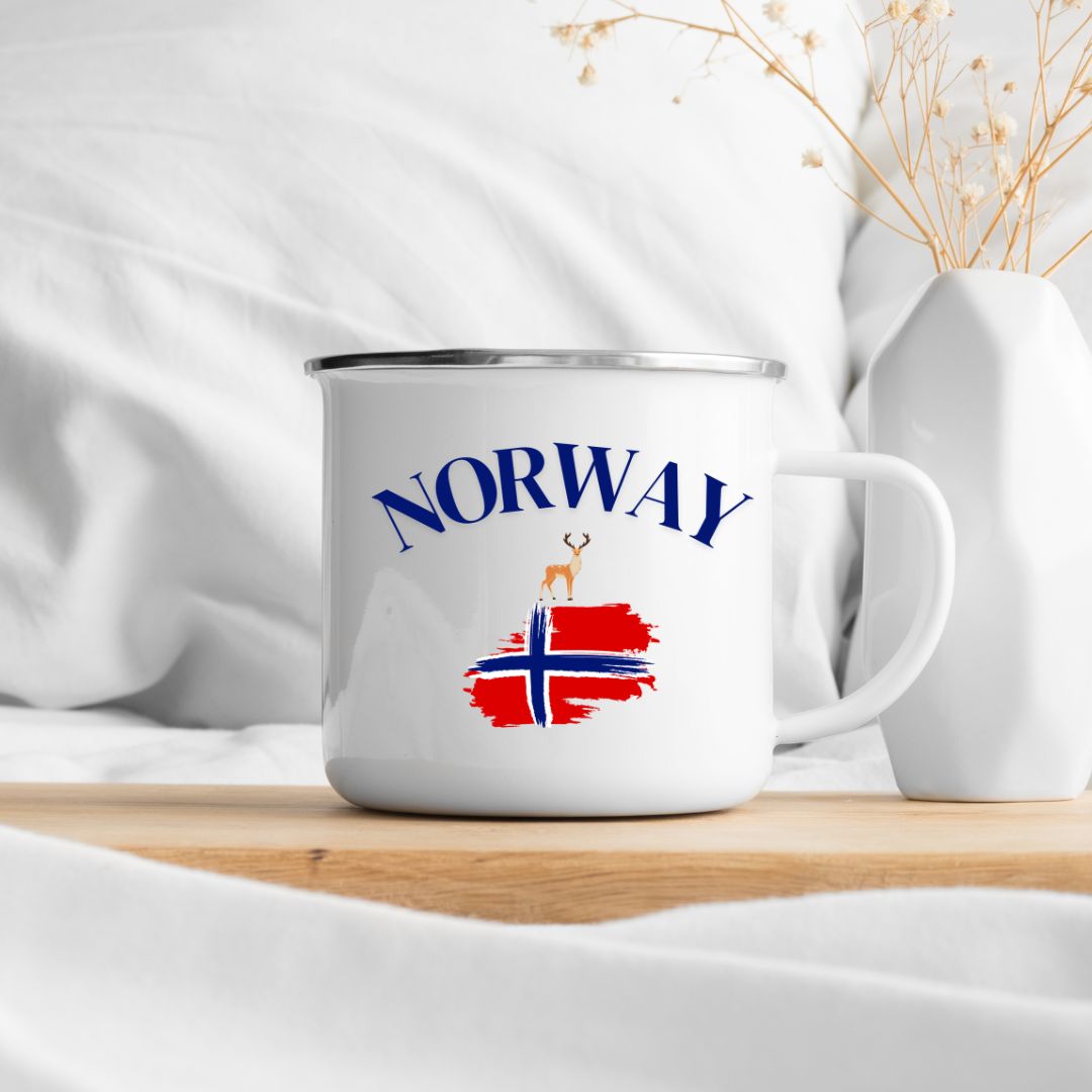 Emaljekopp – Norway Design - masdam.cheer