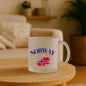 Norway kopp – Frostet glass – 300 ml - masdam.cheer