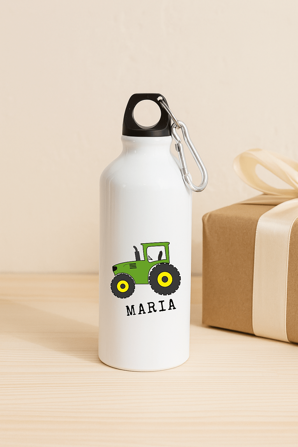 Personlig drikkeflaske med navn – Perfekt gave til voksen og barn - masdam.cheer