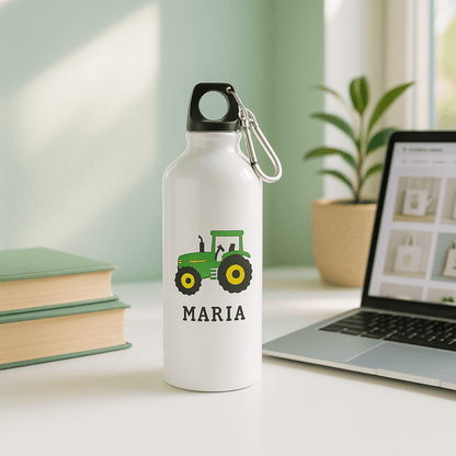 Personlig drikkeflaske med navn – Perfekt gave til voksen og barn - masdam.cheer