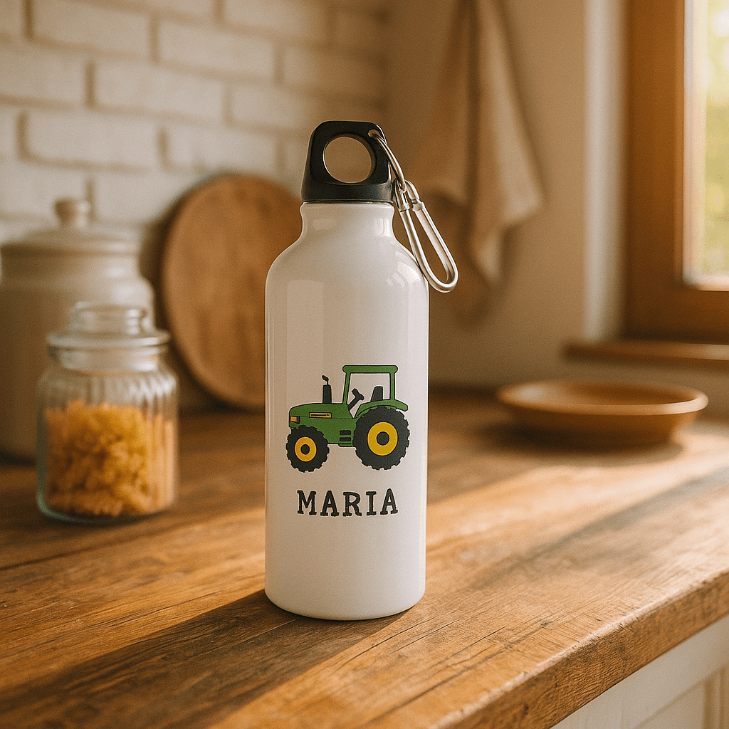 Personlig drikkeflaske med navn – Perfekt gave til voksen og barn - masdam.cheer