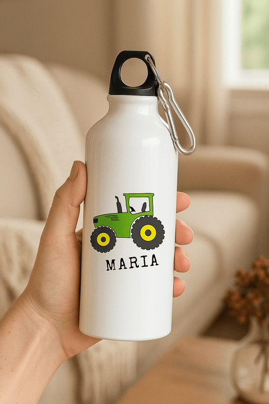 Personlig drikkeflaske med navn – Perfekt gave til voksen og barn - masdam.cheer