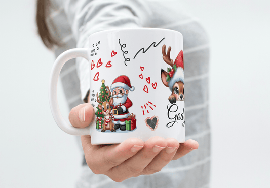 Personlig God Jul kopp - Sublimering | Perfekt julegave - masdam.cheer