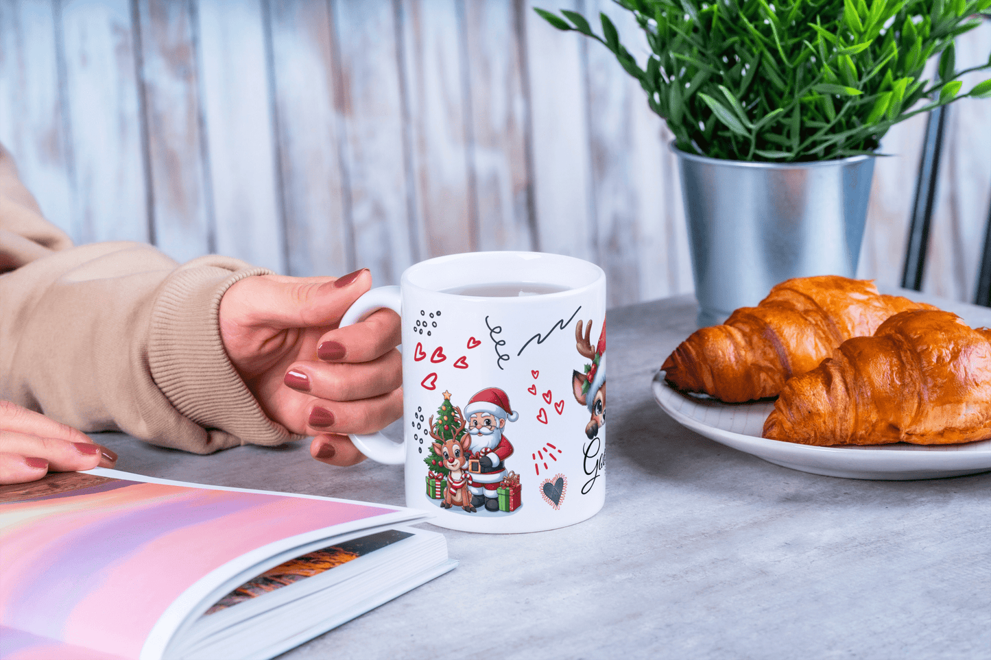 Personlig God Jul kopp - Sublimering | Perfekt julegave - masdam.cheer