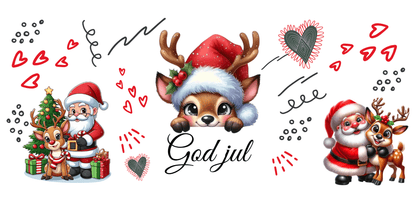 Personlig God Jul kopp - Sublimering | Perfekt julegave - masdam.cheer