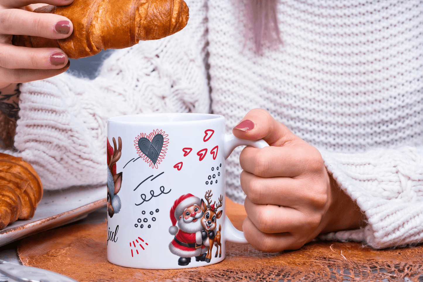 Personlig God Jul kopp - Sublimering | Perfekt julegave - masdam.cheer