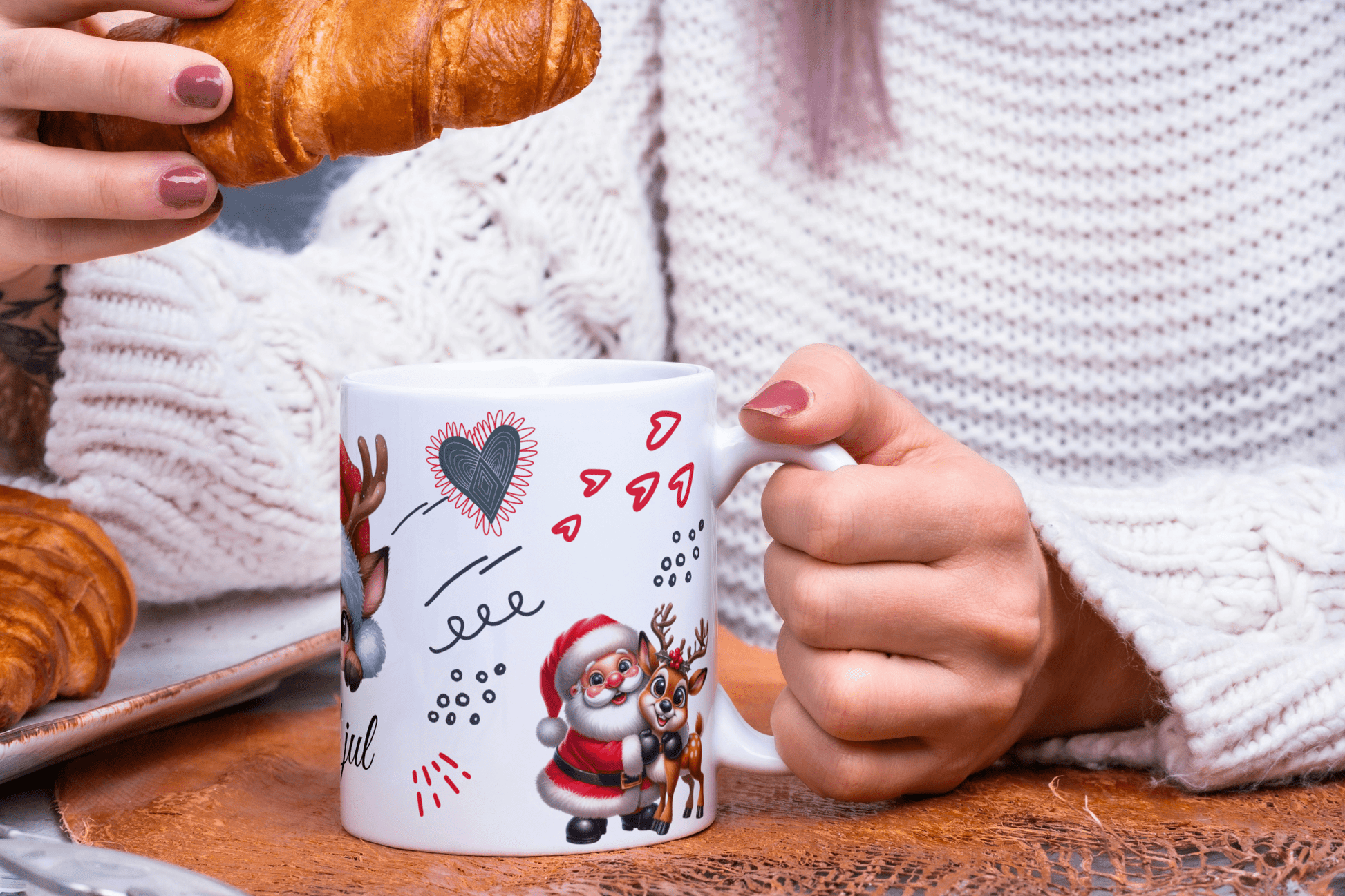 Personlig God Jul kopp - Sublimering | Perfekt julegave - masdam.cheer