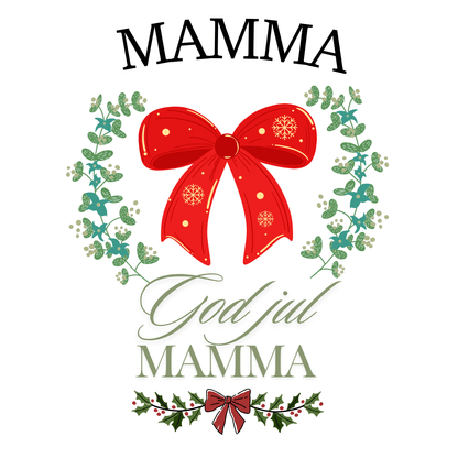 Personlig “God Jul Mamma” kopp – Julegave med koselig design og varm tekst - masdam.cheer