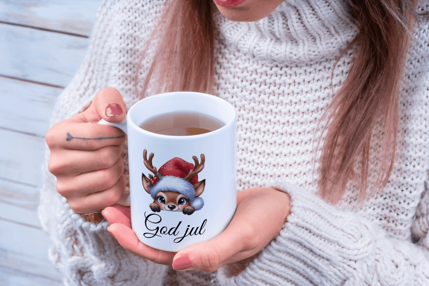 Personlig Jule kopp – God Jul design | Perfekt julegave - masdam.cheer