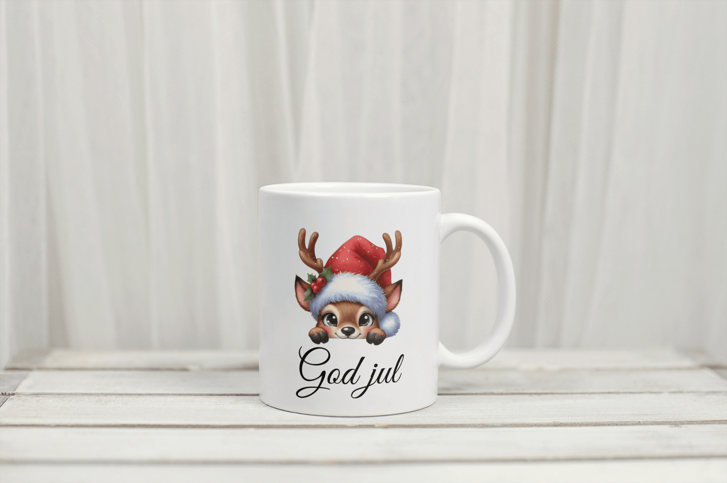Personlig Jule kopp – God Jul design | Perfekt julegave - masdam.cheer