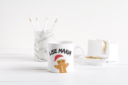 Personlig julekopp med navn – unikt julemotiv og tekst - masdam.cheer