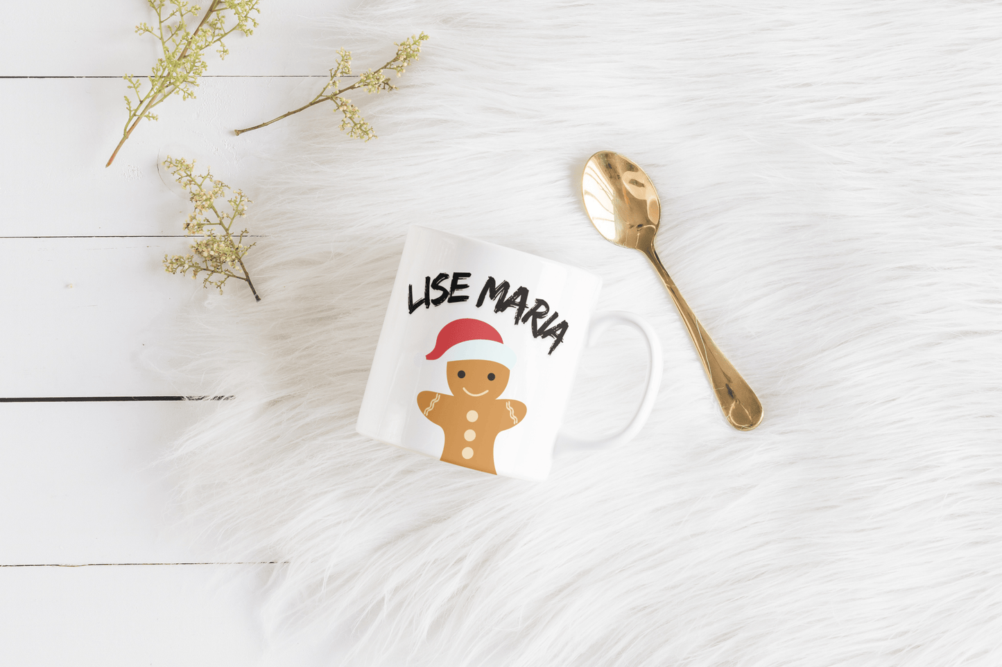 Personlig julekopp med navn – unikt julemotiv og tekst - masdam.cheer