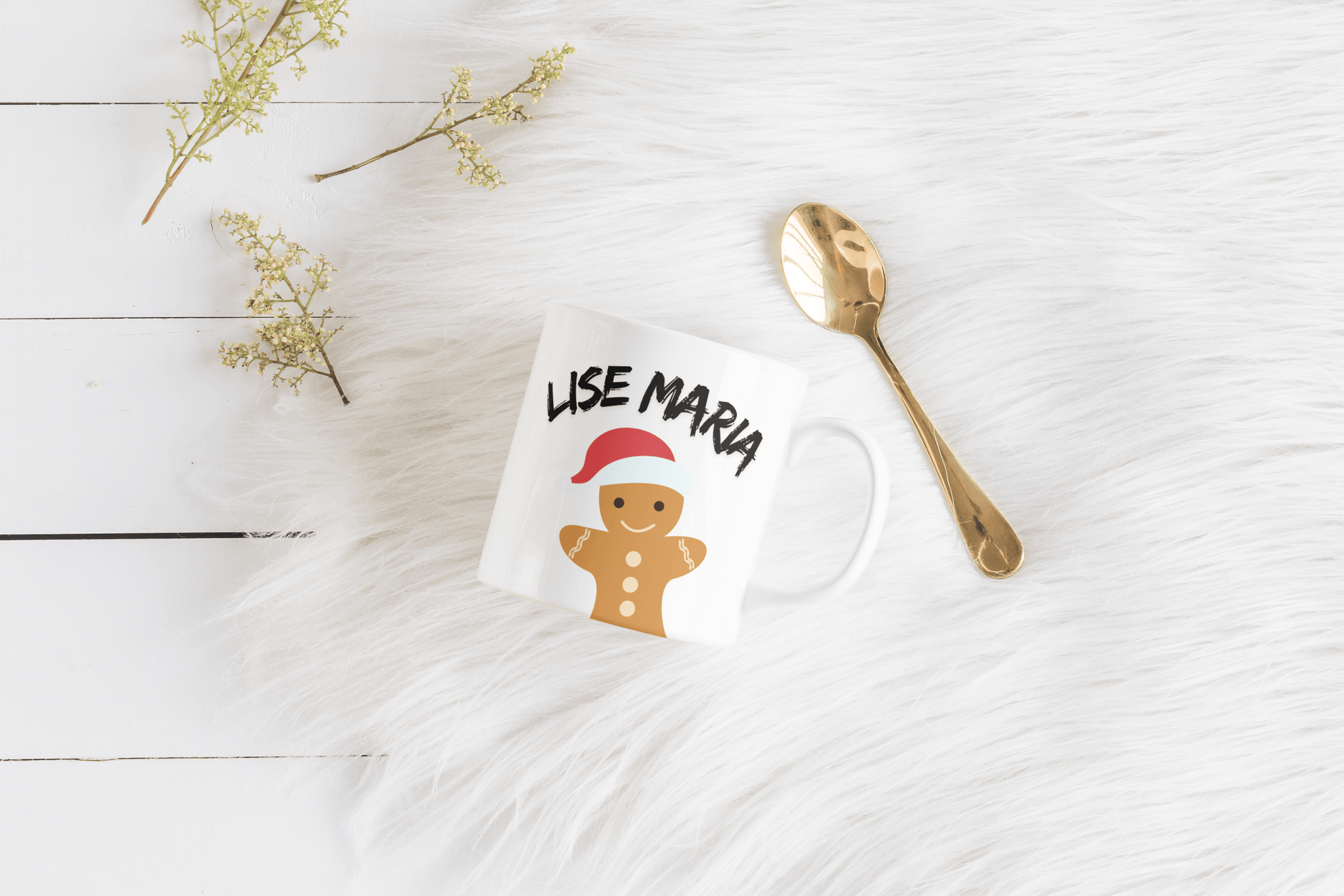 Personlig julekopp med navn – unikt julemotiv og tekst - masdam.cheer