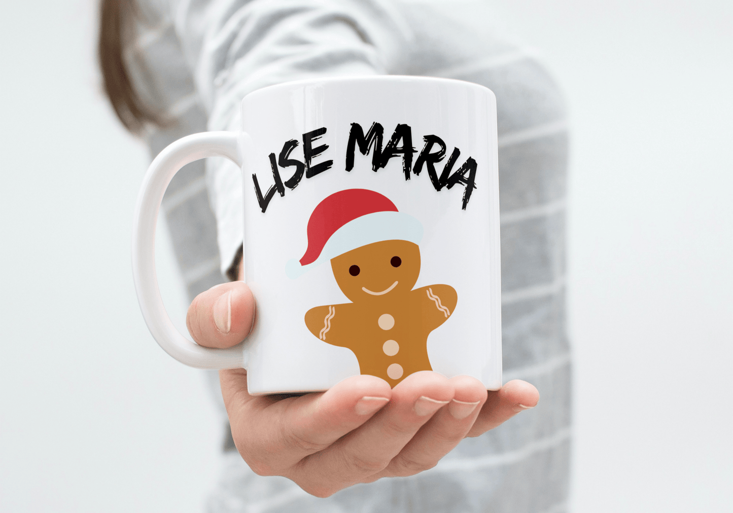 Personlig julekopp med navn – unikt julemotiv og tekst - masdam.cheer