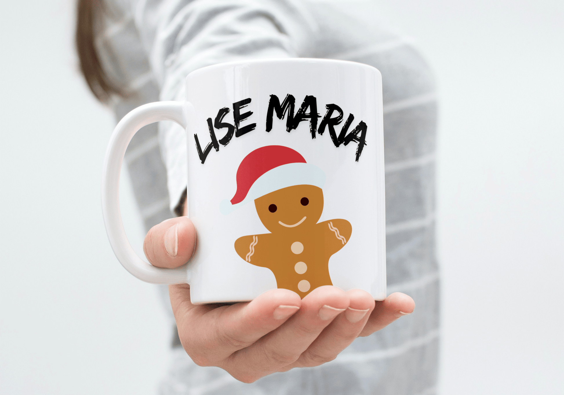 Personlig julekopp med navn – unikt julemotiv og tekst - masdam.cheer