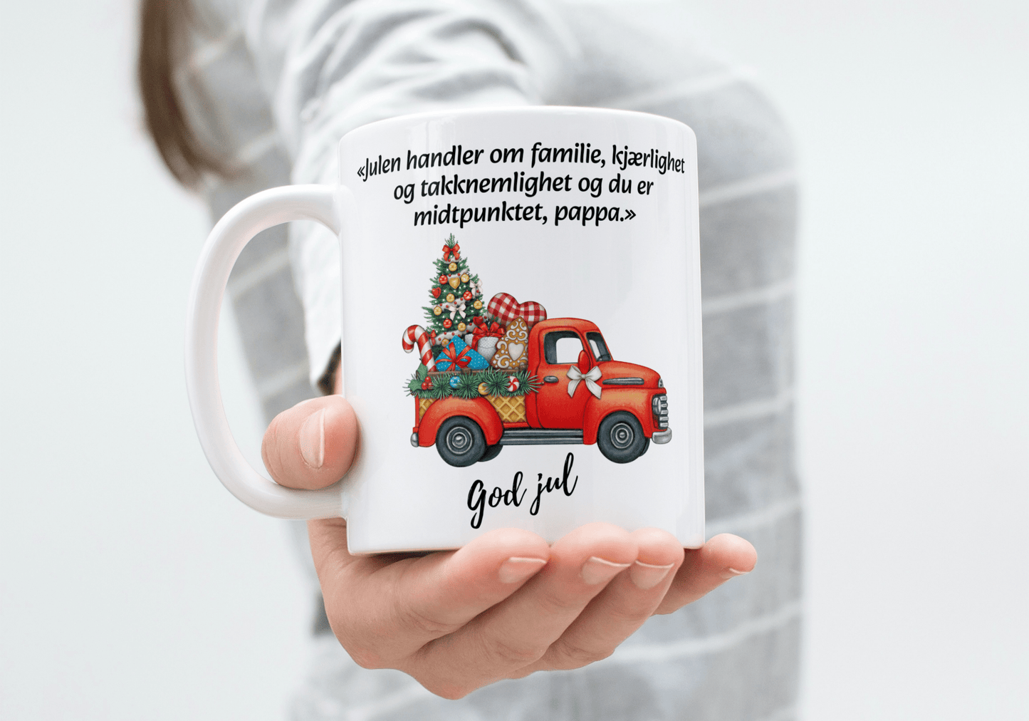 Personlig julekopp til pappa – Familie, kjærlighet og takknemlighet - masdam.cheer