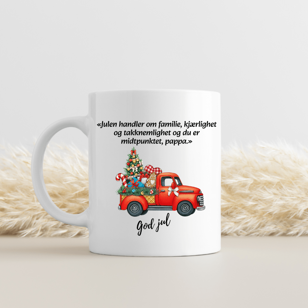 Personlig julekopp til pappa – Familie, kjærlighet og takknemlighet - masdam.cheer