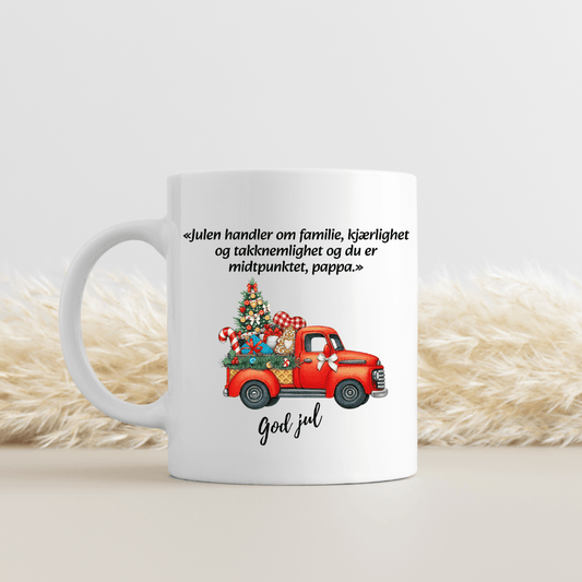 Personlig julekopp til pappa – Familie, kjærlighet og takknemlighet - masdam.cheer