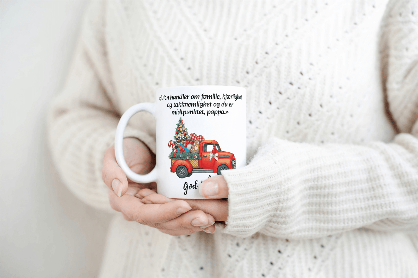 Personlig julekopp til pappa – Familie, kjærlighet og takknemlighet - masdam.cheer