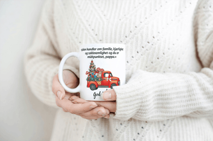 Personlig julekopp til pappa – Familie, kjærlighet og takknemlighet - masdam.cheer