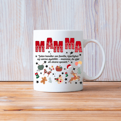 Personlig julekopper til mamma – varm og koselig gave med kjærlighet - masdam.cheer
