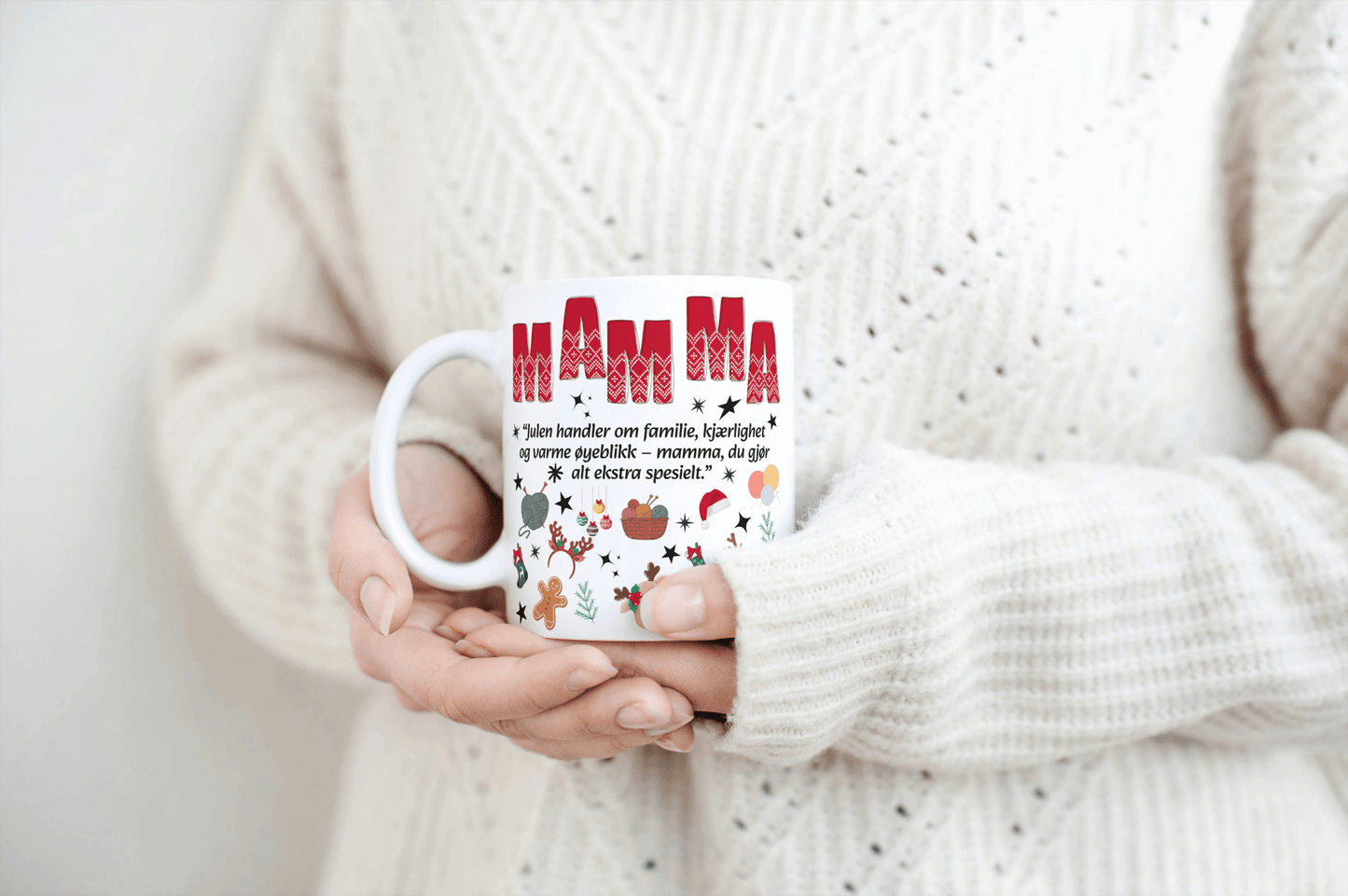 Personlig julekopper til mamma – varm og koselig gave med kjærlighet - masdam.cheer
