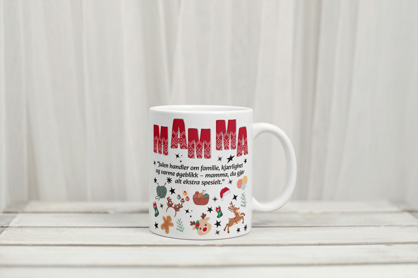 Personlig julekopper til mamma – varm og koselig gave med kjærlighet - masdam.cheer