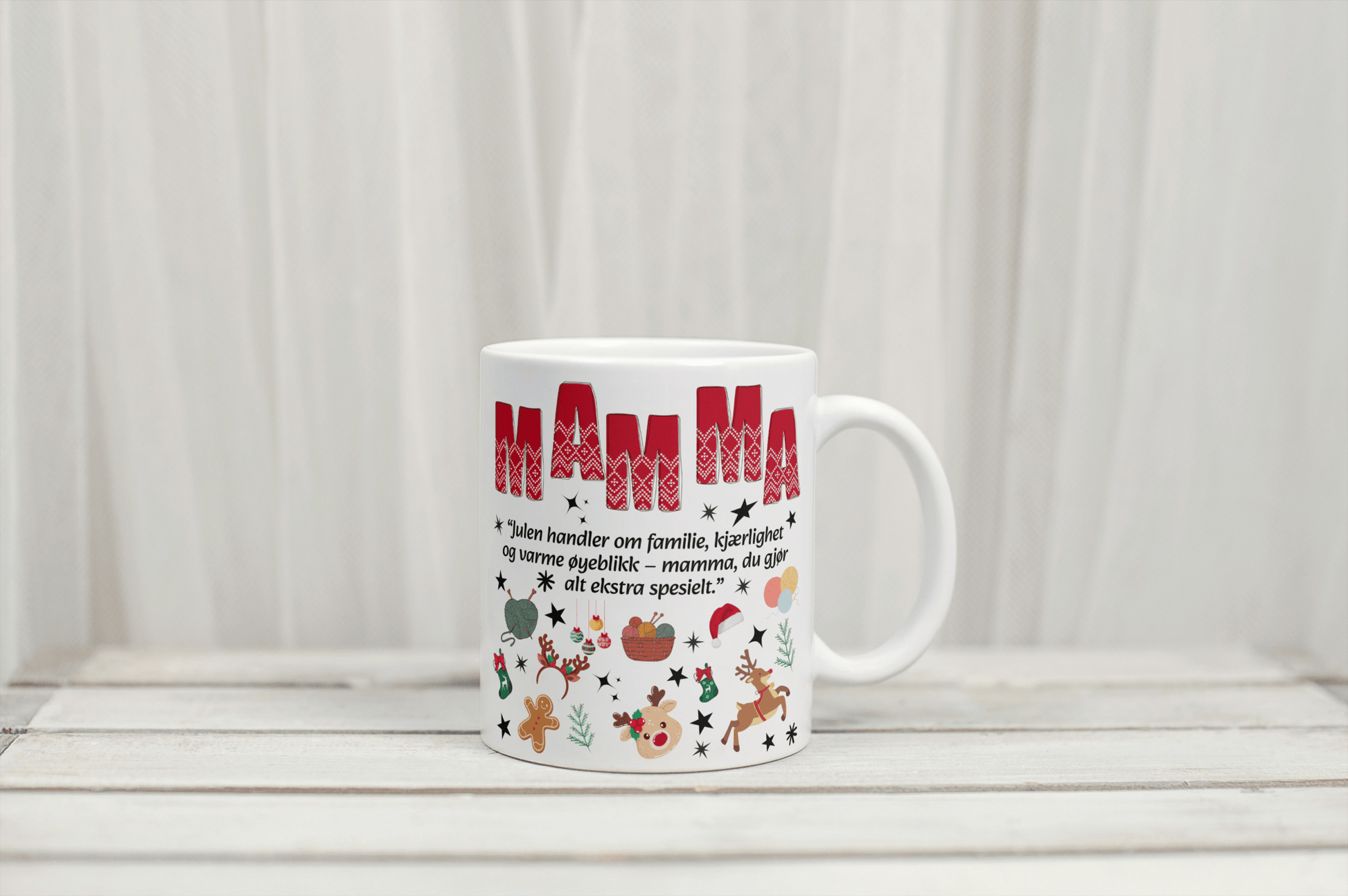 Personlig julekopper til mamma – varm og koselig gave med kjærlighet - masdam.cheer