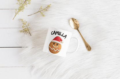 Personlig kopp med navn og julemotiv 🎄 Perfekt julegave - masdam.cheer