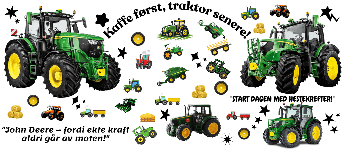 Premium Traktor - Kopp – Personlig Sublimert Design, Vaskesikker & Gøy Gave til Traktor - Elskere! - masdam.cheer